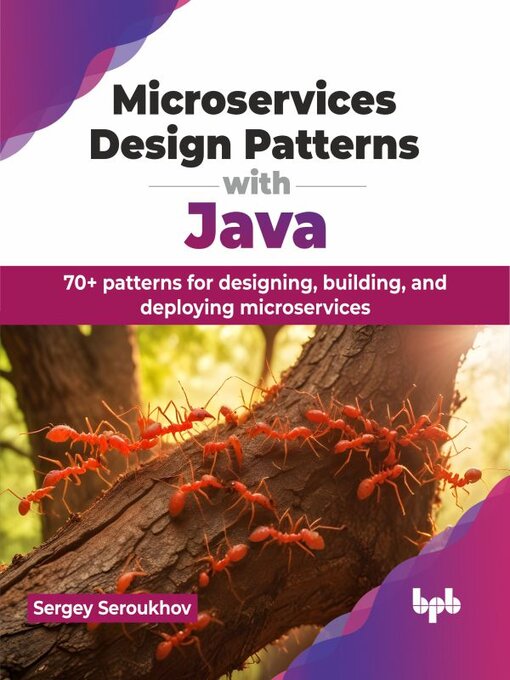 Title details for Microservices Design Patterns with Java by Sergey Seroukhov - Wait list